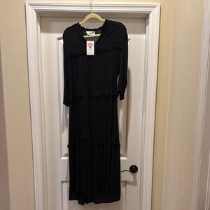 Elegant Black Women's Dress